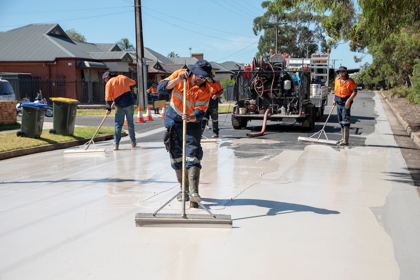 CoolSeal installation in the City of Charles Sturt