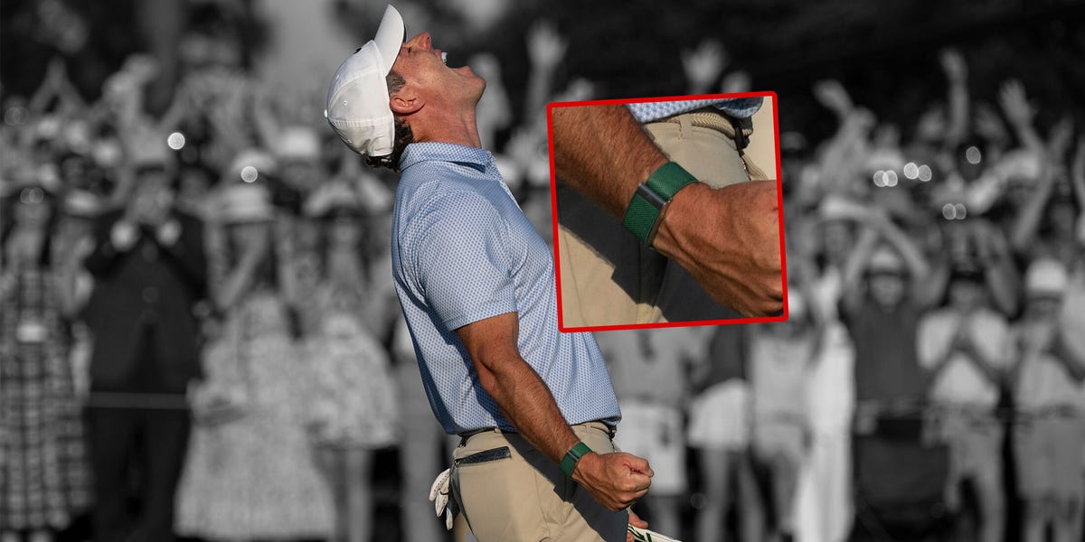 Rory McIlroy Whoop Fitness Metrics During Masters 2026 Victory