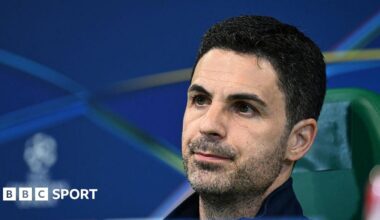 Arsenal boss Mikel Arteta in a press conference