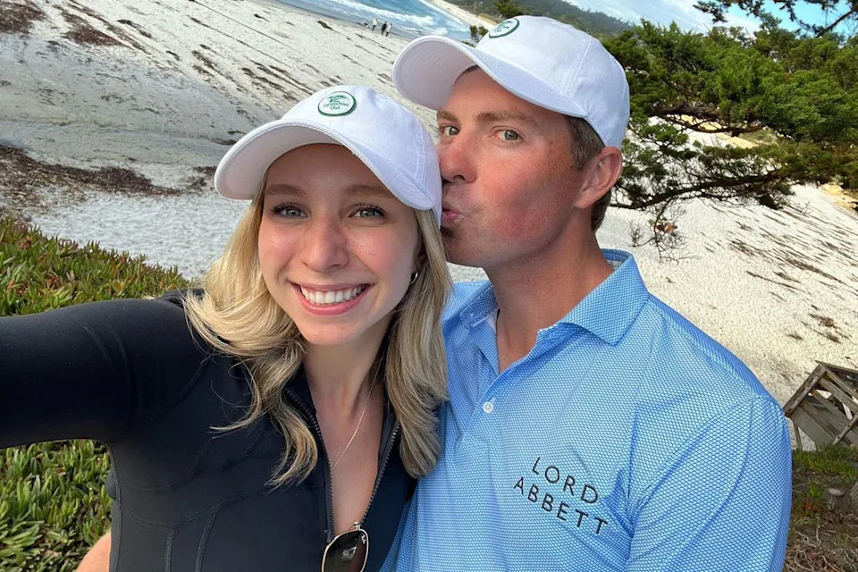 Ben Griffin and Dana Myeroff in August 2023.Credit: Ben Griffin/Instagram