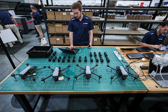 Melbourne company SYPAQ has become a world leader in drone and counter-drone technology.