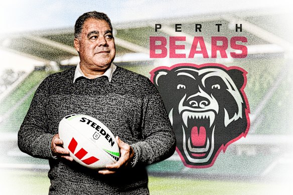 Perth Bears will be coached by rugby league Immortal Mal Meninga.