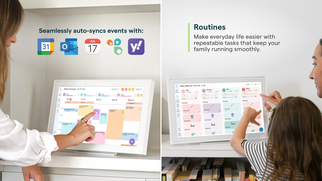 Routines made easy with the Skylight Calendar