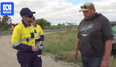 Victorian farmer left feeling 'disrespected' by VicGrid officers for denying access to land