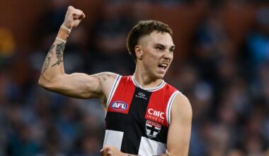 St Kilda forward Lance Collard’s homophobic slur ban being slashed to two weeks by AFL Appeal Board makes no sense says Gerard Whateley