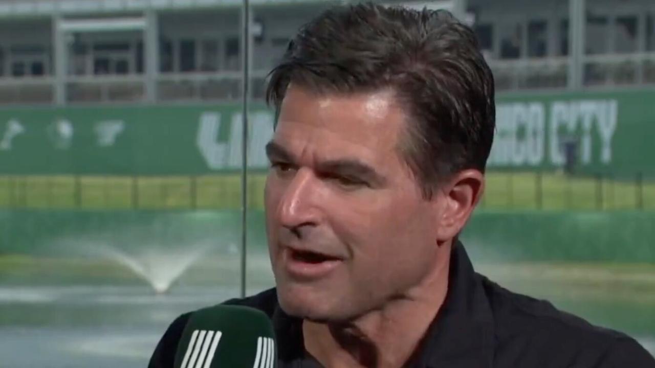 ‘Is that right?’: LIV boss attacks PGA, golf media and drops Aussie future hint in fiery interview