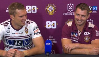 Kieran Foran press conference, Manly Sea Eagles vs Dolphins, Tom Trbojevic, Round 5