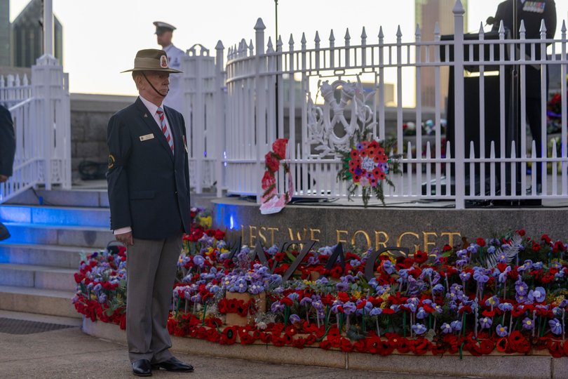 Anzac Day at Kings Park.