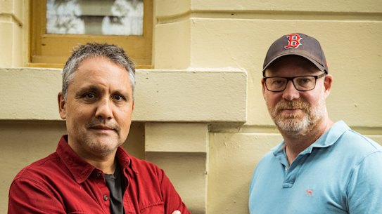 Felipe Strahovsky and Jonathon Kelly attended a rally aiming to “reclaim” the community in Prahran, South Yarra and Windsor.