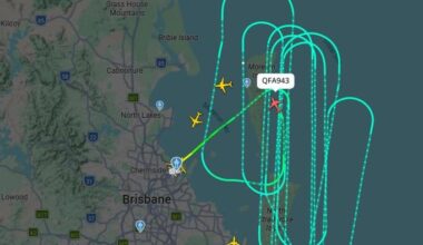 QFA943: Brisbane to Perth flight circles for hours after air speed dial issue forced diversion