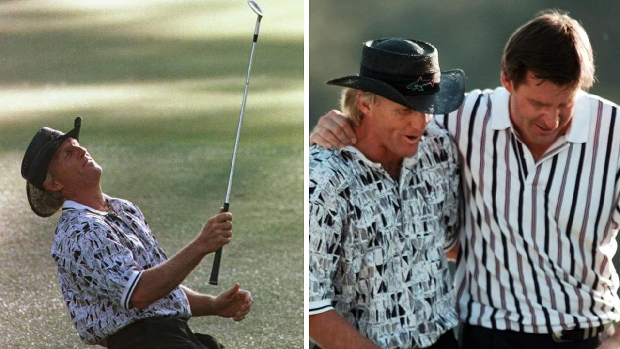 Greg Norman’s 1996 Masters collapse at Augusta ad Nick Faldo feud 30 years on, biggest chokes in majors