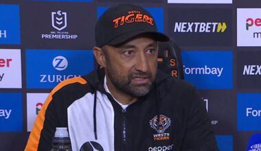 Benji Marshall calls out referees in press conference, Apisai Koroisau hip-drop tackle, suspension, charge sheet