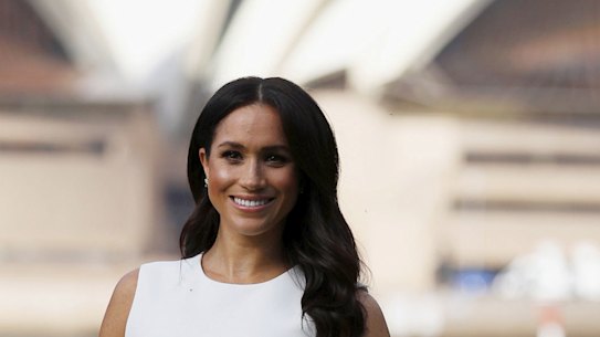 Meghan Markle during her 2018 visit to Sydney. 