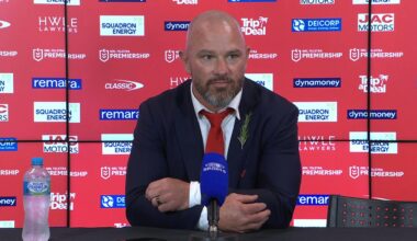 Dean Young promises to make changes in Illawarra Dragons press conference, ANZAC Day disaster against Roosters, Kade Reed debut