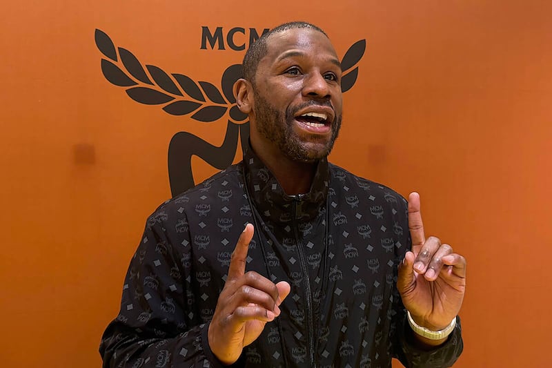 To some people, Floyd Mayweather's in-your-face displays of wealth were acceptable because of his tough upbringing. Photograph: Mick Akers/Las Vegas Review-Journal