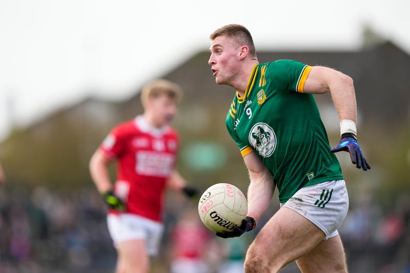 Meath face a tough challenge against neighbours Westmeath at O'Connor Park on Sunday. Photograph: James Lawlor/Inpho