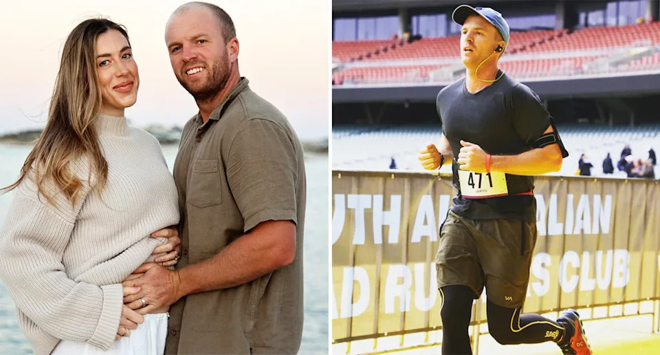 Jaryd Dawson and his wife.