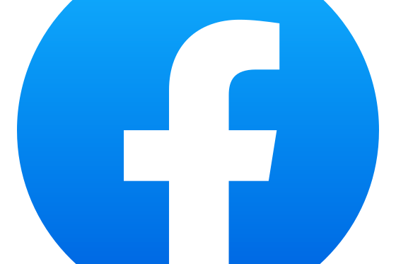 A logo with a sky blue circle and a white lower case "f".