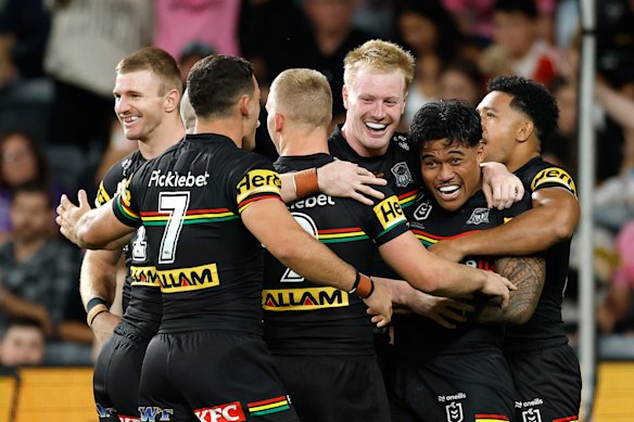 The records continued to fall as Penrith won big over Melbourne.