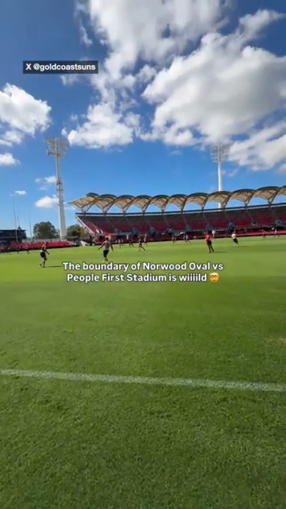 Gold Coast Suns show off Norwood Oval