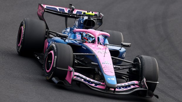 Franco Colapinto of Argentina driving the (43) Alpine F1 A526 Mercedes on track during the F1 Grand Prix of Japan at Suzuka Circuit on March 29, 2026 in Suzuka, Japan. (Photo by Clive Mason/Getty Images)