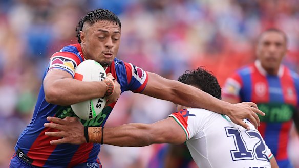 Knights forward Jermaine McEwen.