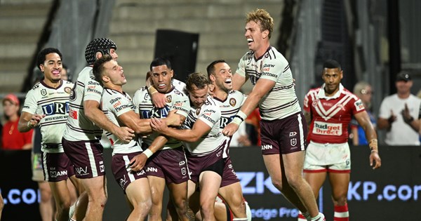 NRL 2026, Dolphins, Sea Eagles, live blog, round 5, match highlights, injuries, late mail, coaches media conferences
