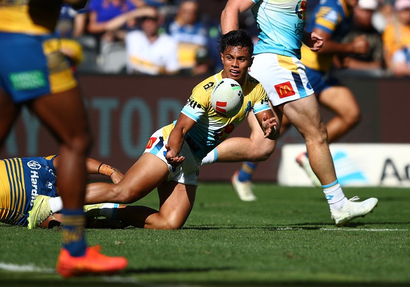 Keano Kini returned to form against the Eels.