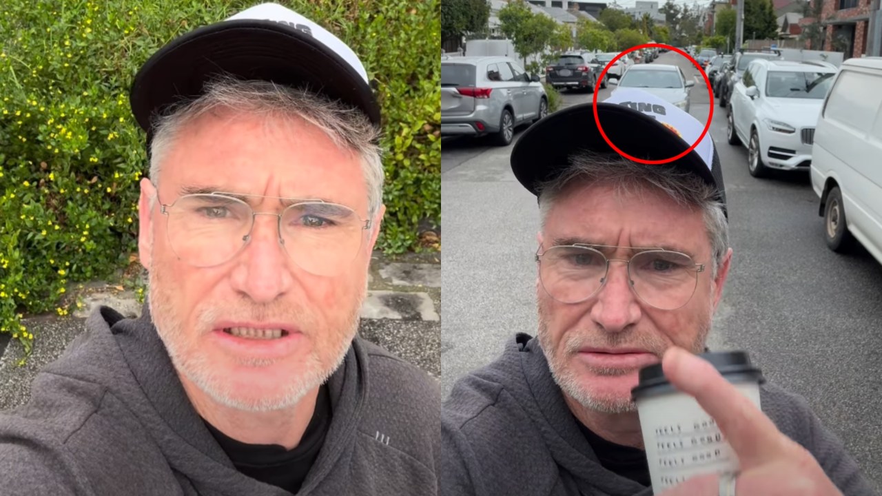 ‘How long before I call the cops?’: Comedian Dave Hughes lashes out at neighbour for unbelievable parking act on ‘dead-end street’