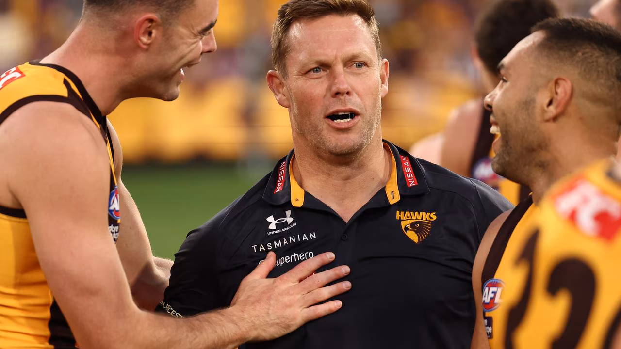 AFL 2026: Hawthorn coach Sam Mitchell unpacks the Easter Monday epic