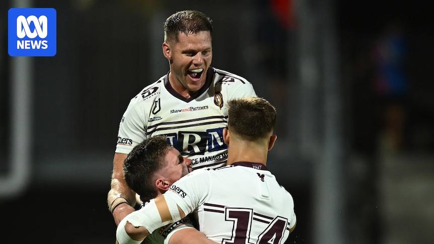NRL updates: Manly Warringah Sea Eagles smash disappointing Dolphins, Kieran Foran wins on coaching debut