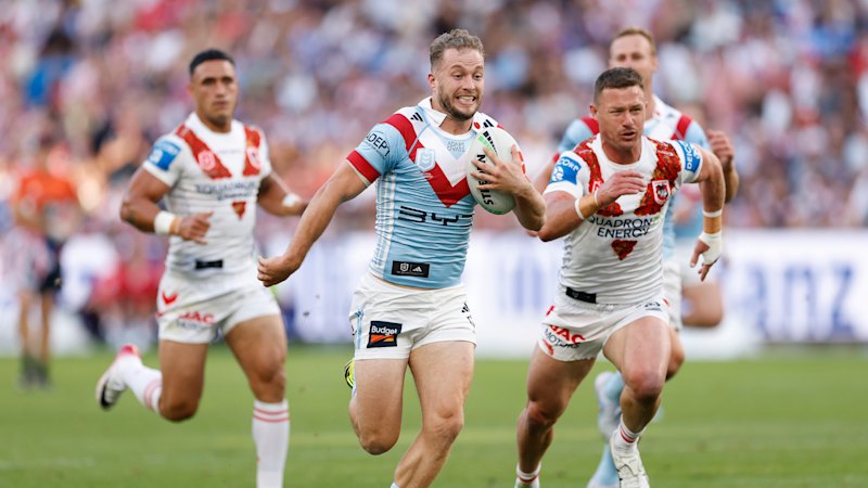 Second player sent to the bin for the Dragons as Toia adds to Roosters tally