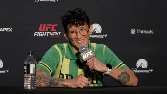 Virna Jandiroba, UFC Fight Night 272 media day interview