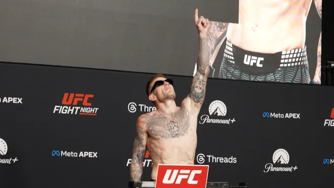 Chris Duncan, UFC Fight Night 272 weigh-ins