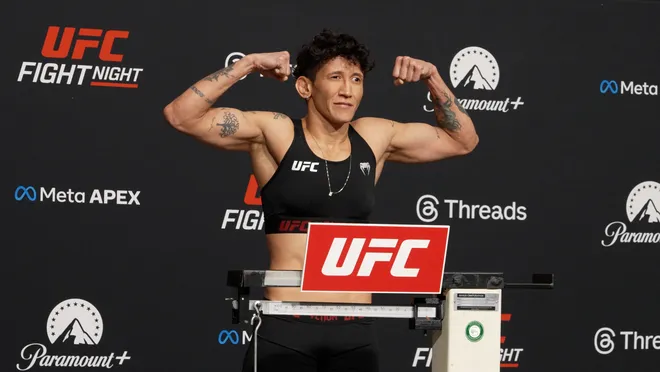 Virna Jandiroba, UFC Fight Night 272 weigh-ins