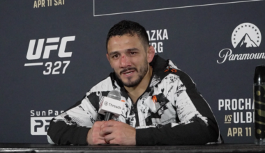 Aaron Pico proud of measured UFC 327 performance: 'I get emotional'