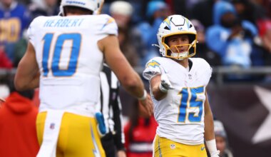 Chargers depth chart ahead of 2026 NFL Draft
