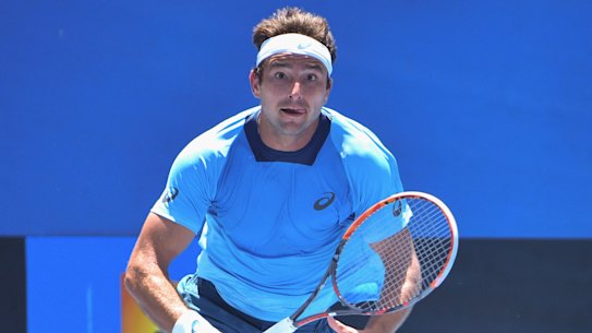 Marinko Matosevic in 2016, towards the end of his playing career as a tennis pro.