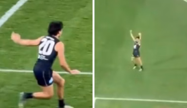 AFL 2026: ‘Disturbing’ footage of Carlton’s Elijah Hollands, feels ‘shattered’ and ‘let people down’, video