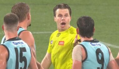 AFL umpire Nick Foot reveals what he heard as AFL sends Zak Butters to the tribunal