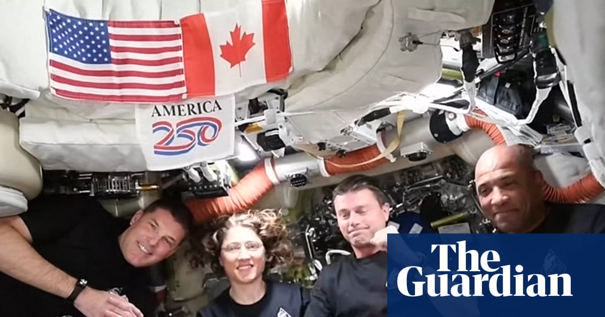 Trump tells Artemis II crew he saved Nasa despite trying to slash agency’s budget | Artemis II