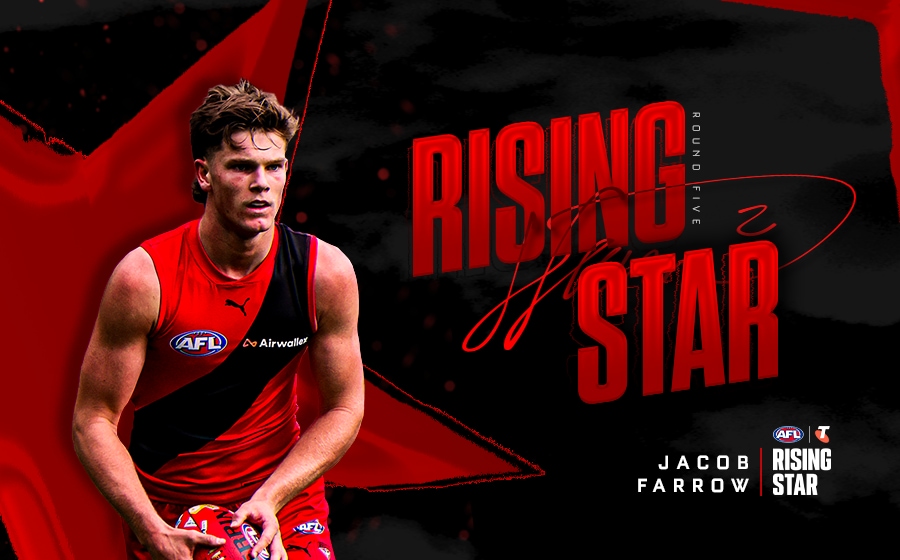 Farrow takes Telstra Rising Star nomination