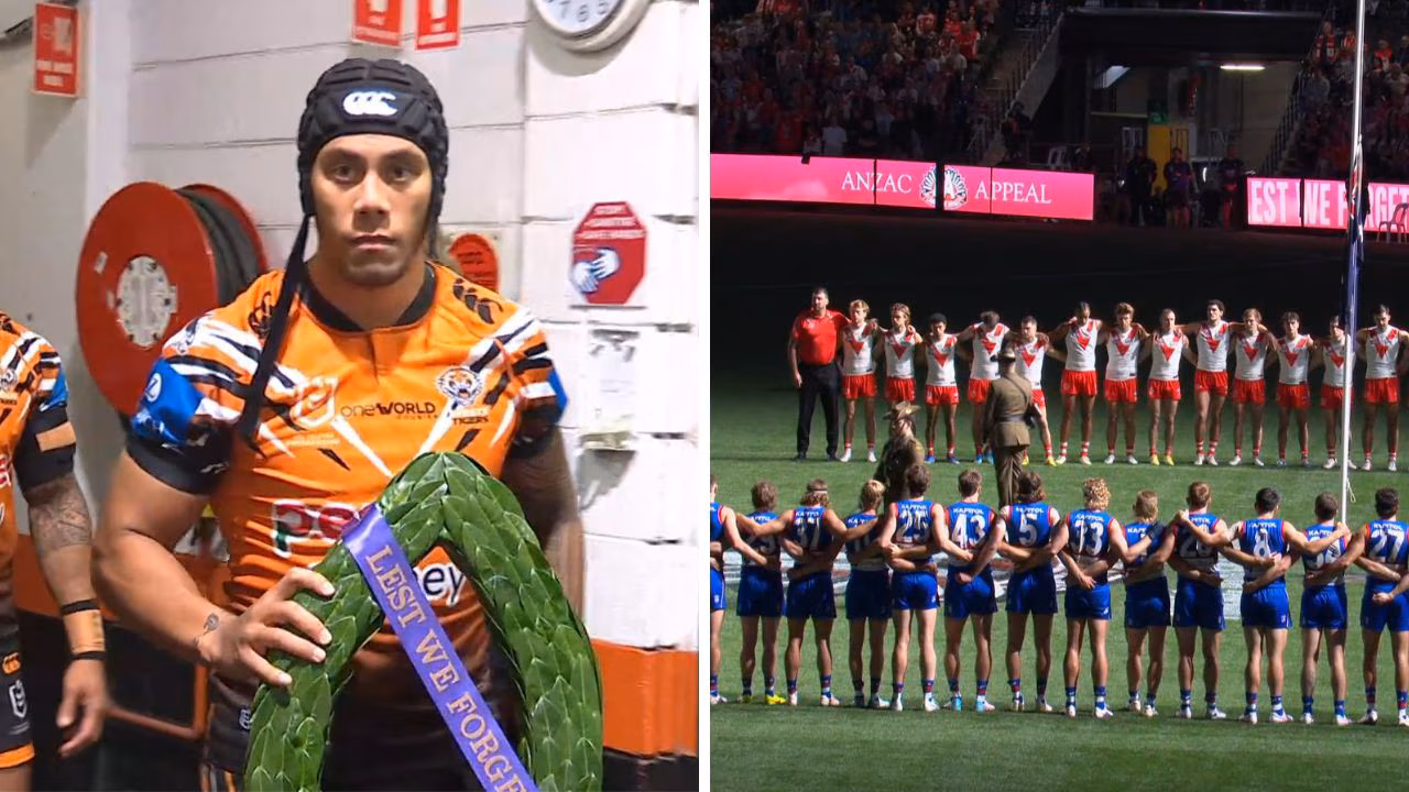 ‘Diluted’: Fans react to AFL, NRL’s ‘ANZAC Round’ pre-game ceremonies