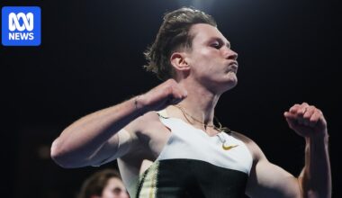 Lachlan Kennedy breaks 10 seconds again to claim first national title in men's 100m