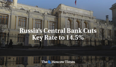 Russia’s Central Bank Cuts Key Rate to 14.5%