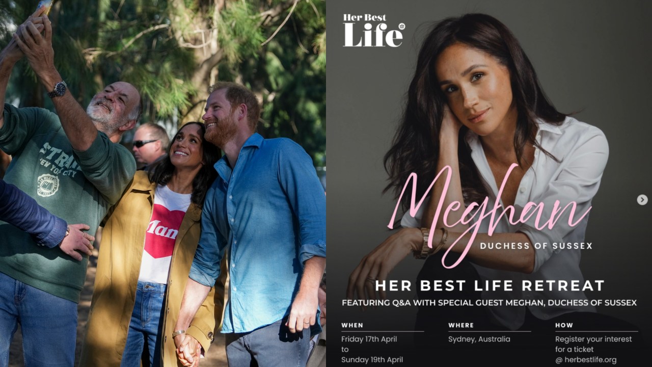 ‘Scam of the century’: Meghan Markle’s retreat hit with more backlash as guests charged extra for selfies - while Melbourne passersby nab one for free