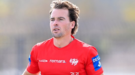 Dragons fullback Clint Gutherson.