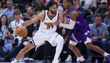 Jamal Murray makes 10 3-pointers, including a half-court heave, to lead Nuggets past Jazz 130-117 :: WRAL.com