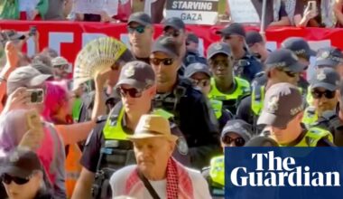 Jewish man among first charged in pro-Palestinian slogan crackdown that reminds some of 1970s Queensland | Queensland