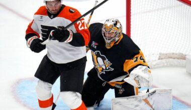 NHL releases full schedule for Penguins-Flyers playoff series